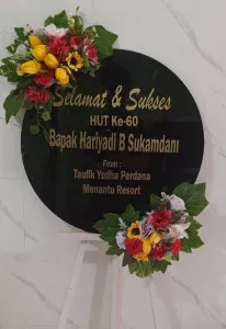 Papan Akrilik Ucapan Ulang Tahun Cilacap